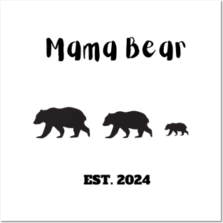 Mama Bear Est. 2024 Posters and Art